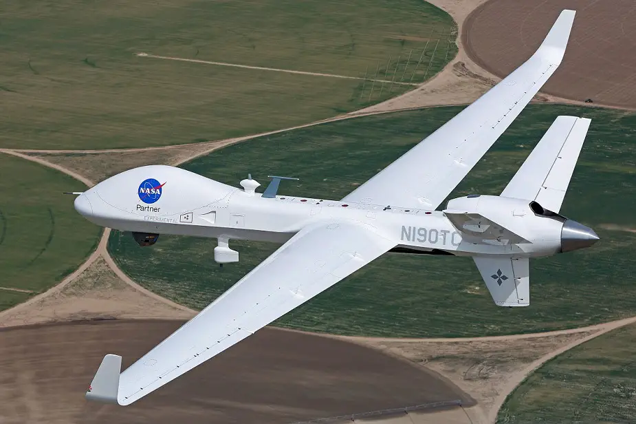 GA ASI Flies SkyGuardian in joint flight demonstration with NASA