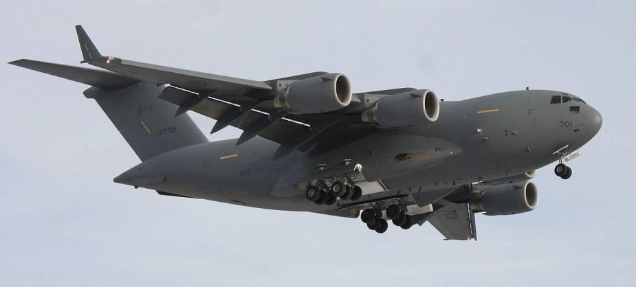 Boeing to supply sustainment and related equipment worth USD275 Mn to Canadian Air Force C 17s