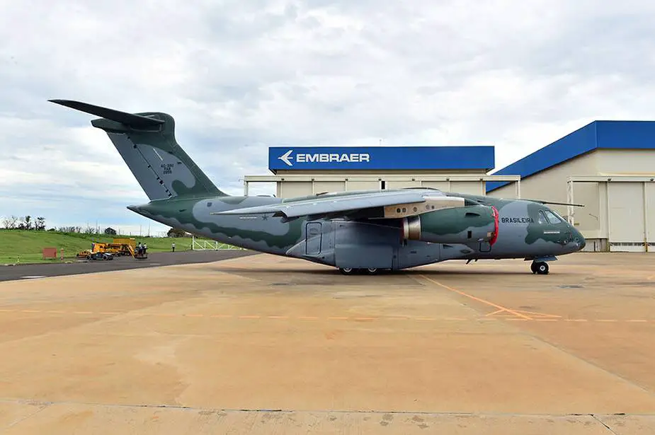 Embraer delivers the fourth C 390 Millennium airlifter to Brazilian Air Force 925 001
