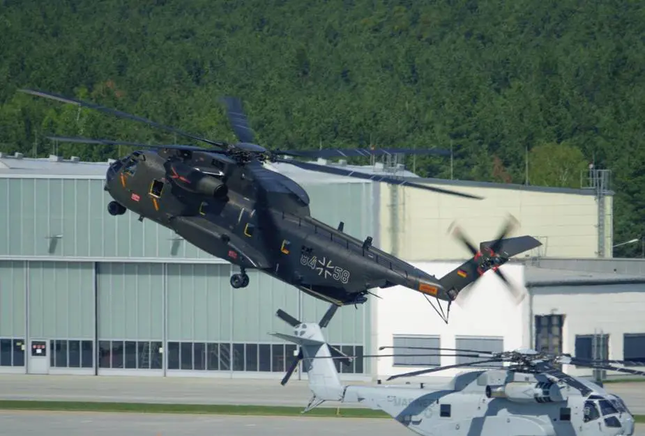 Rheinmetall takes over maintenance of German Air Forces CH 53G helicopter at Diepholz Air Base 1