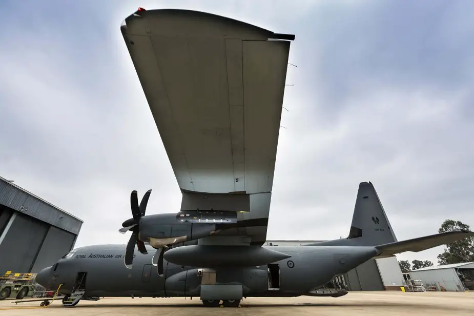 Litening pod trials for RAAF C 130J Hercules