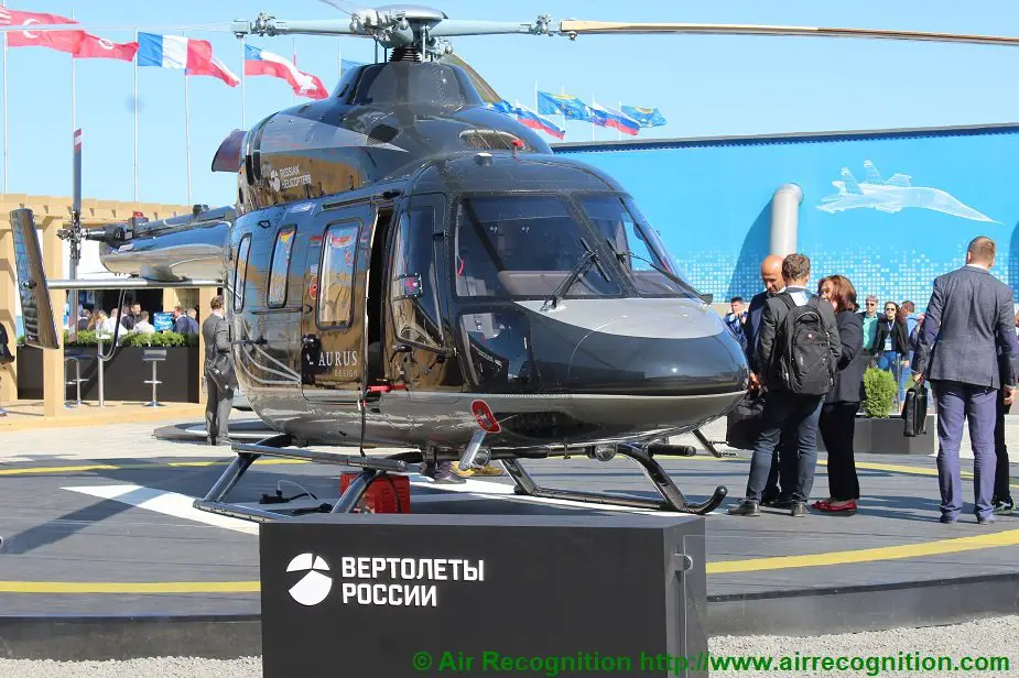 Rostec is ready to start deliveries of the Ansat Aurus helicopter 925 001
