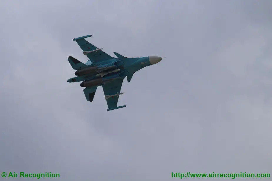 Russia plans to sign a new contracfor the delivery of Su 34 frontline bombers to the Aerospace Force
