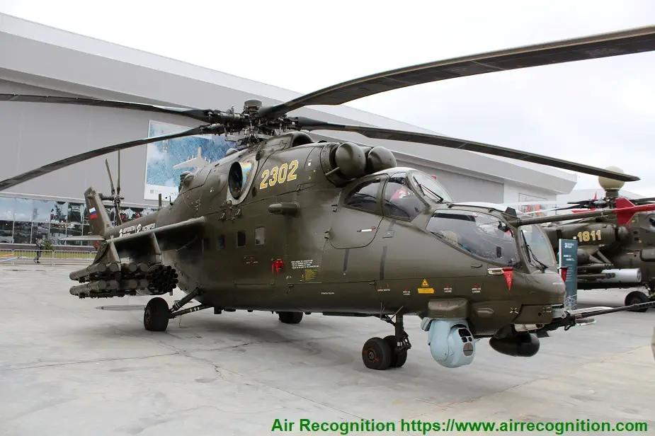 Russia delivers four Mi 35M helicopters to Kazakhstan