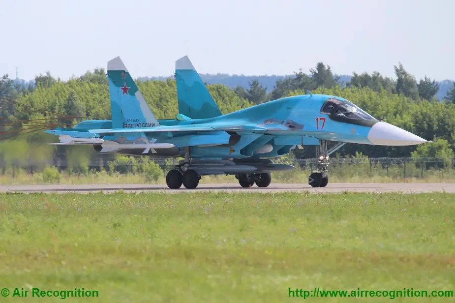 Russian Defense Ministry finalizes contract for 76 Su 34 01