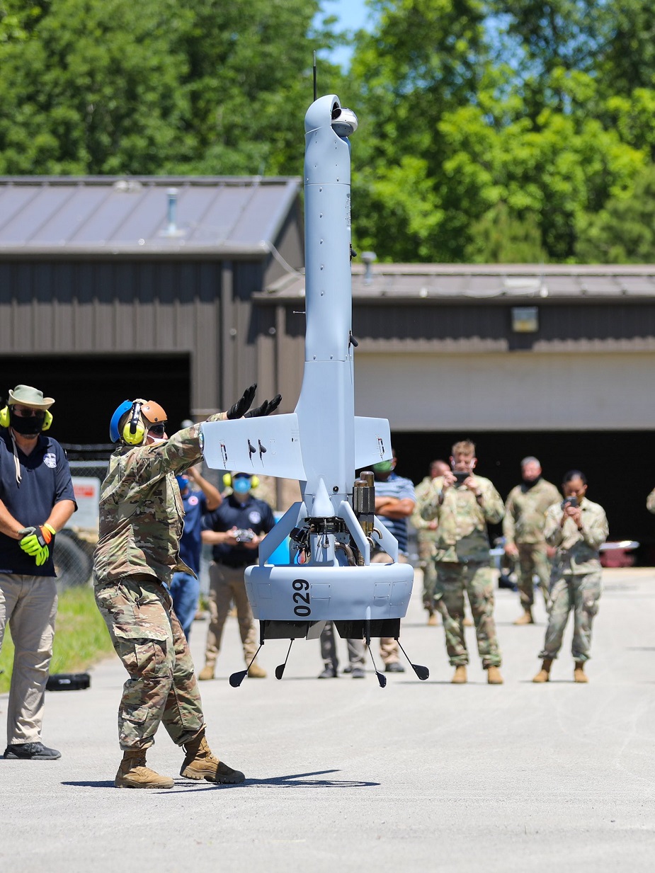 Us Army Launched The First Flight Of Martin Uav V Bat