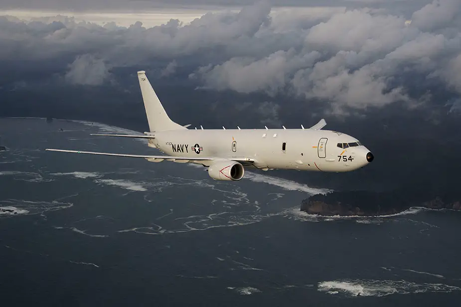 Boeing receives 1.5 Billion P 8A Poseidon contract from US Navy