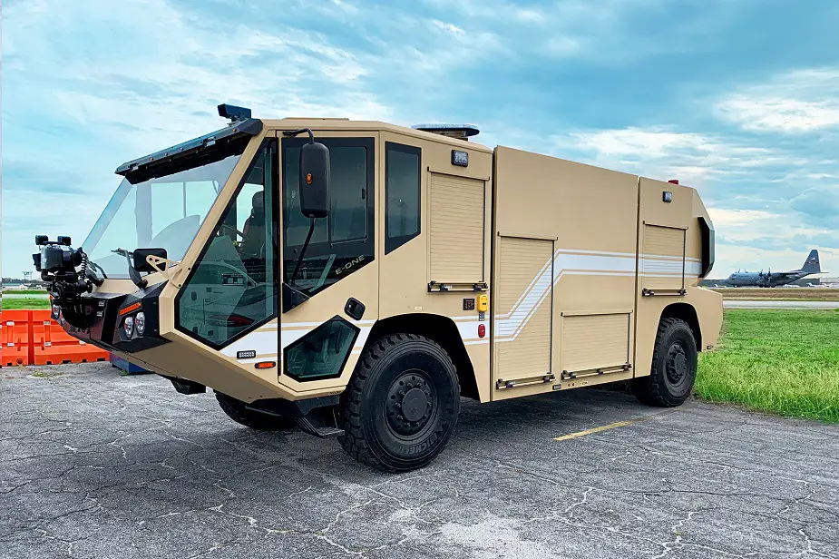 E ONE delivers air transportable ARFF vehicles to US Air Force