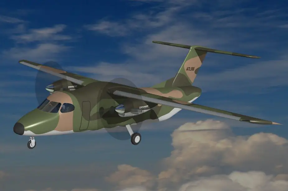 DESAER and CEIIA to develop ATL 100 light transport aircraft 01