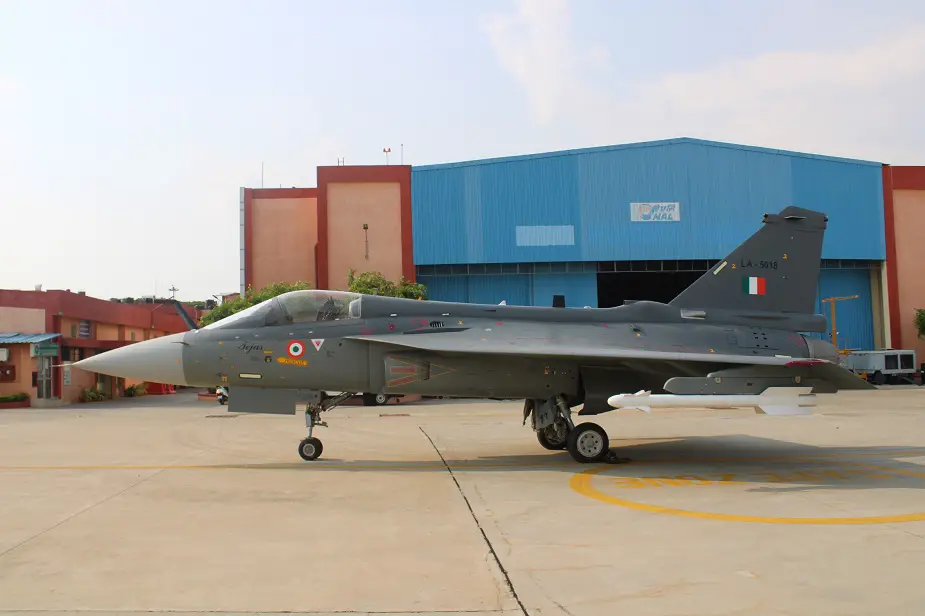 Indian Air Force inducts First FOC standard Tejas light combat aircraft