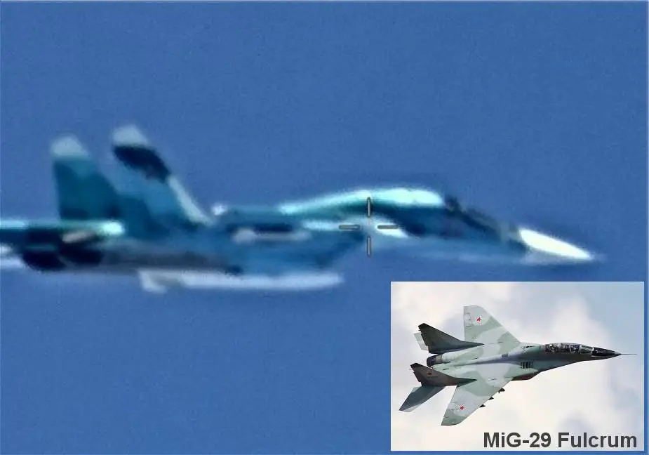 Russian fighter aircraft Mi 29 Fulcrum and Su 24 Fencer deployed in Libya analysis 925 001