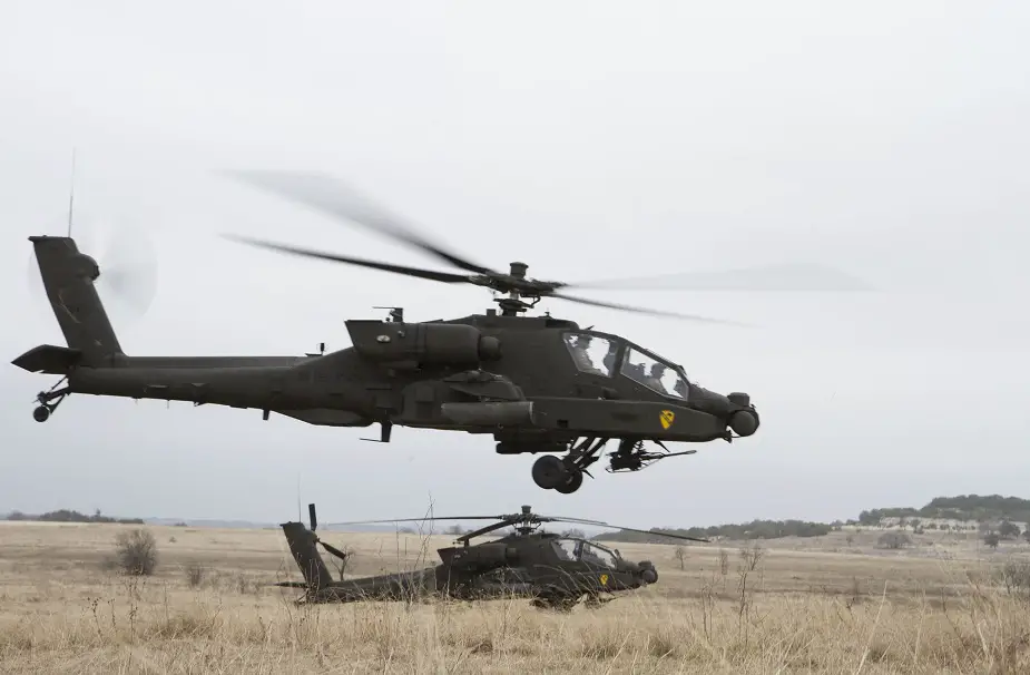USA approves refurbishment package for 43 of Egypts AH 64E Apache helicopters