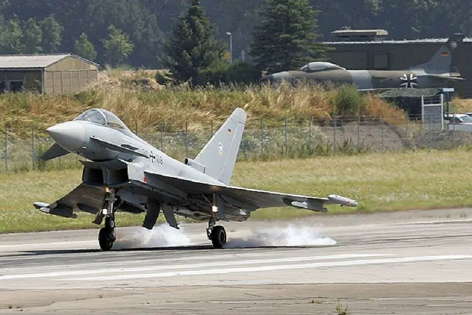 Airbus signs a contract with Germany for the delivery of 38 Eurofighter Typhoon fighter aircraft 925 001