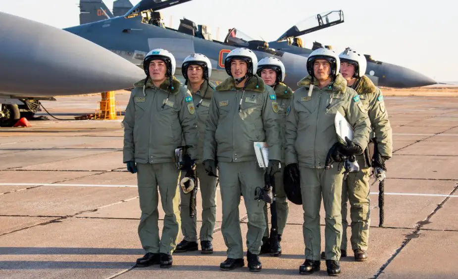 Kazakhstan Air Force deploys new Sukhoi Su 30SM fighters from Karaganda Air Base 4