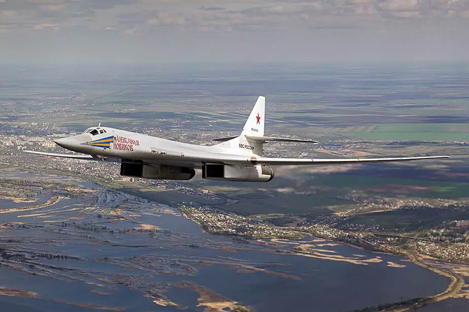 Russian Tu 160M strategic bomber conducts first flight with new NK 32 02 engines 925 001