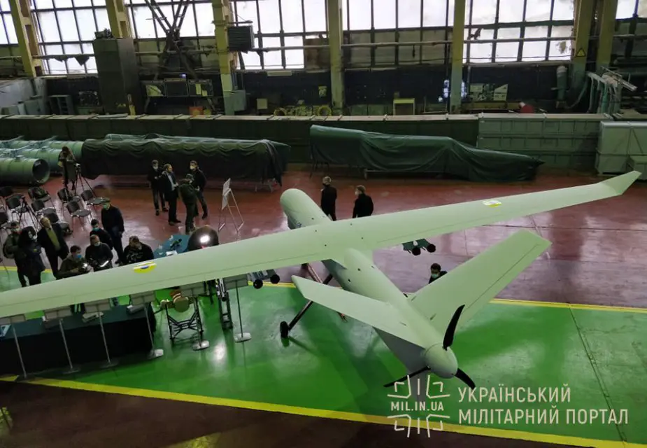 Ukrainian Luch design bureau unveils Sokol 300 attack UAV 1