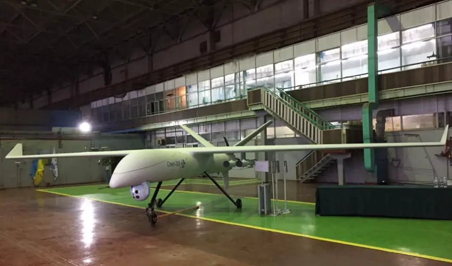 Ukrainian Luch design bureau unveils Sokol 300 attack UAV 2
