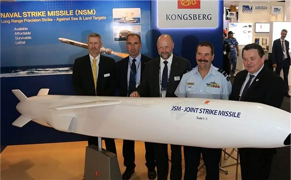 Kongsberg Defence to purchase electronic components from Australia for Joint Strike Missile 925 001