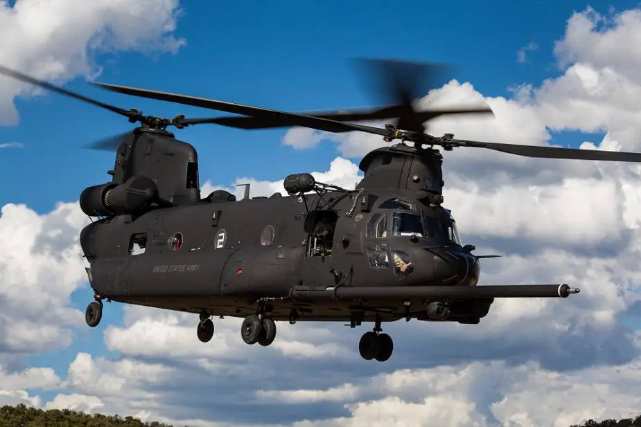 Boeing delivers first MH 47G Block II Chinook helicopter to US Special Forces 925 001
