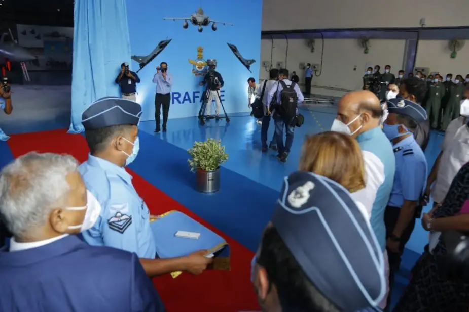 Indian Air Force inducts Rafale fighter jets 2