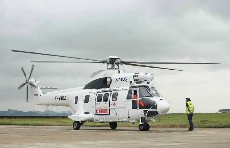 Air Force of Zimbabwe takes delivery of H215 transport helicopter 01