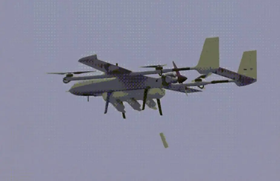 Chinese company tests unmanned airborne swarm carrier