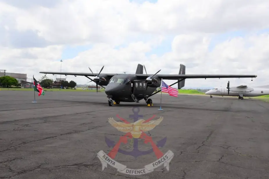Kenya Air Force commissioned newly acquired C 145 Skytruck 01