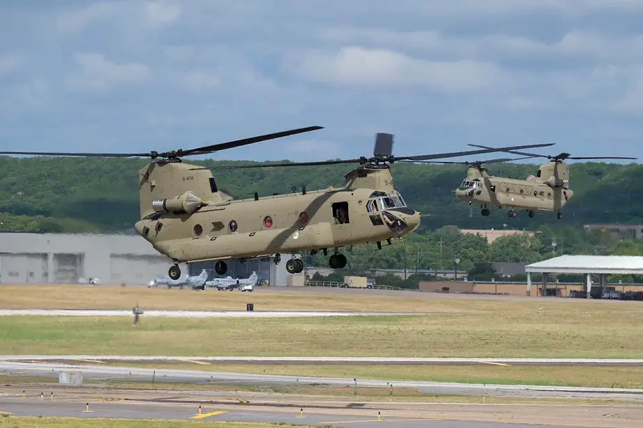 Royal Netherlands Air Force received its first Chinook F CAAS helicopter 01