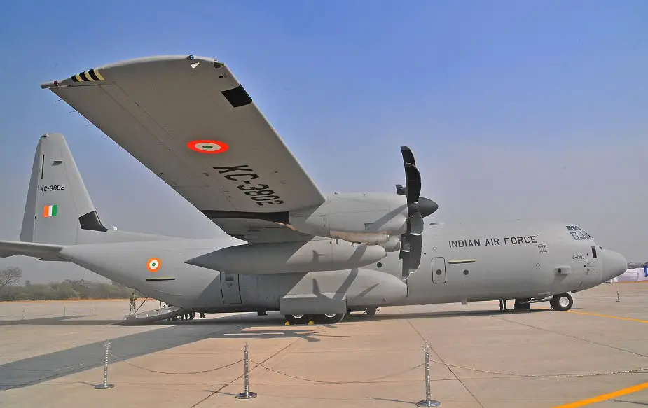 Lockheed Martin awarded contract to support Indian Air Force C 130J Super Hercules airlifter fleet