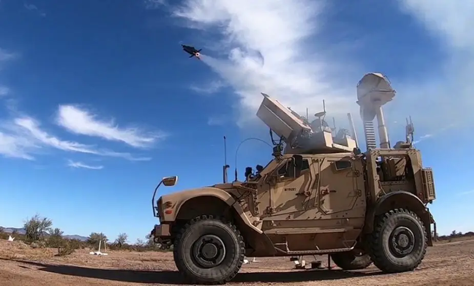 Raytheon Coyote Block 3 non kinetic effector defeats swarm of drones in US Army tests