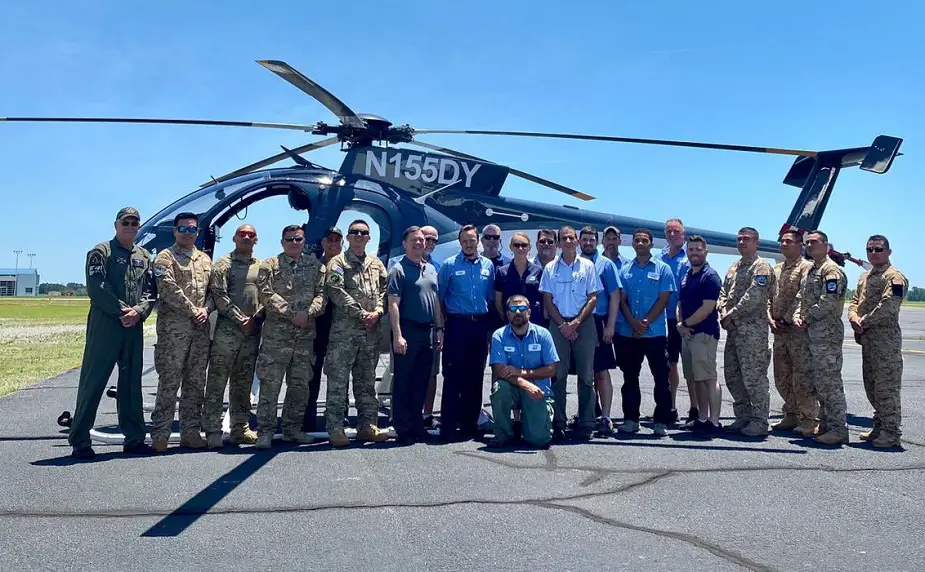 USA donates 12 MD530F helicopters to the Salvadoran Air Force 01
