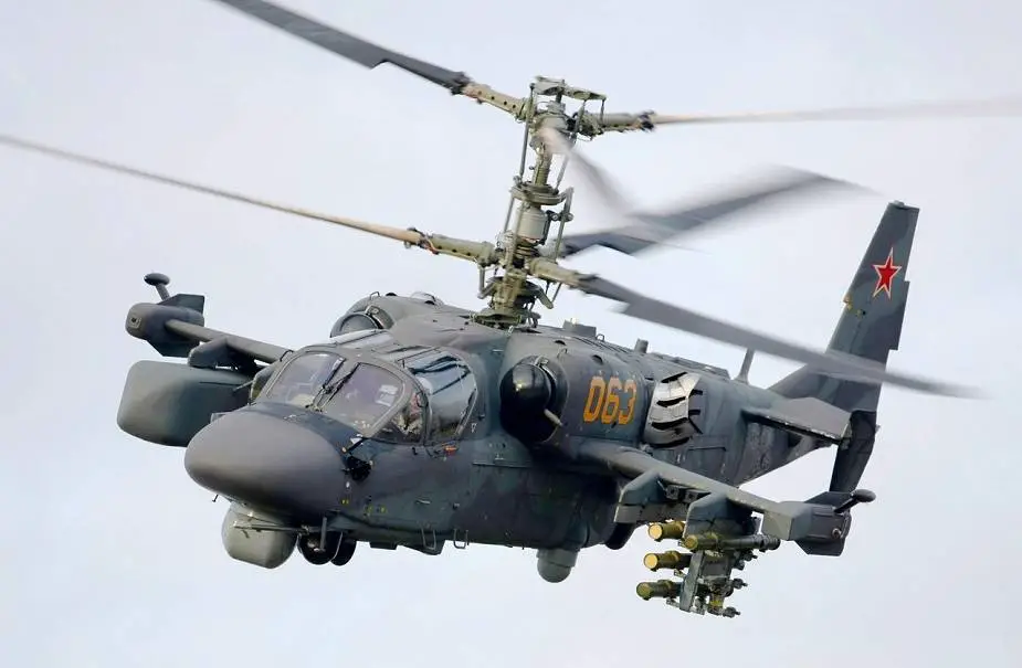 First upgraded Ka 52M attack helicopters may arrive for Russian troops in 2022