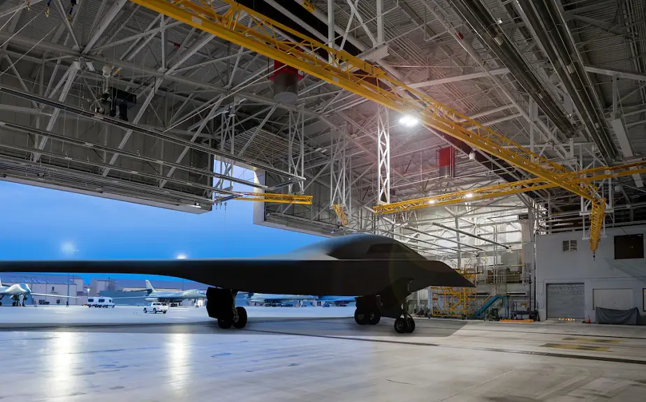 Northrop Grumman marks five years of B 21 progress with two aircraft in flow