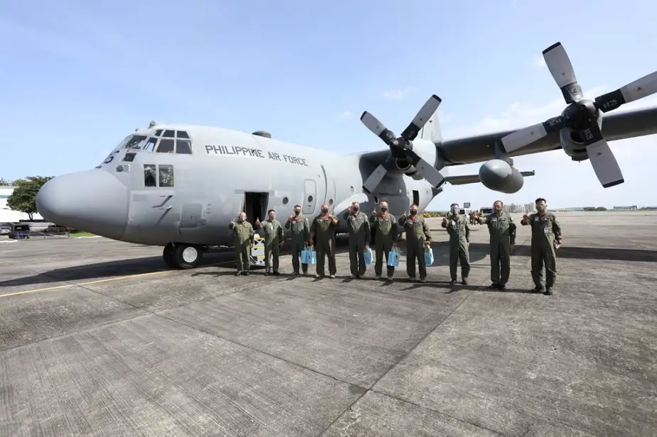 Philippine Air Force receives two Lockheed C 130H from the US