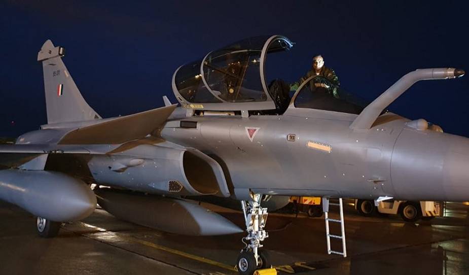 Three new Indian Air Force Rafale fighters land in India