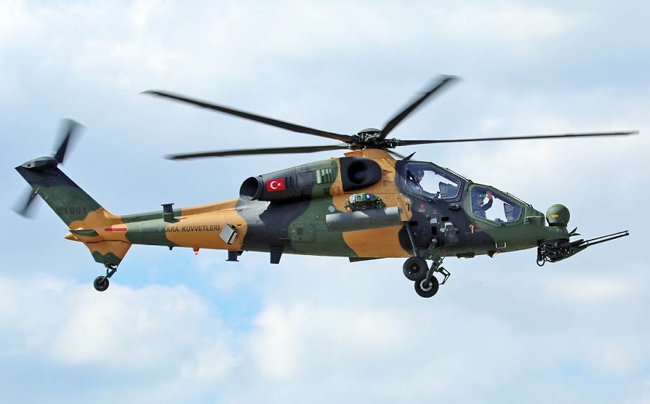 T129 ATAK helicopter TAI Turkish defense industry aviation and aerospace Aircraft Helicopters UAVs 925 001