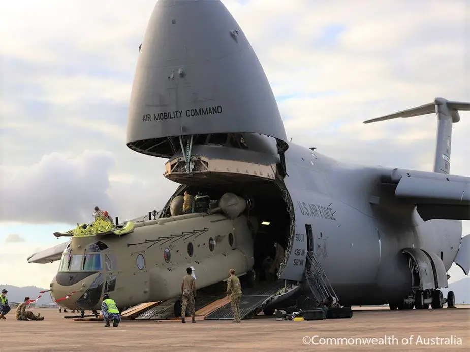 Australian Army gets two additional Boeing CH 47F Chinooks