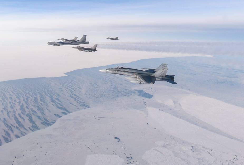 NORAD conducts arctic air defence exercise Amalgam Dart