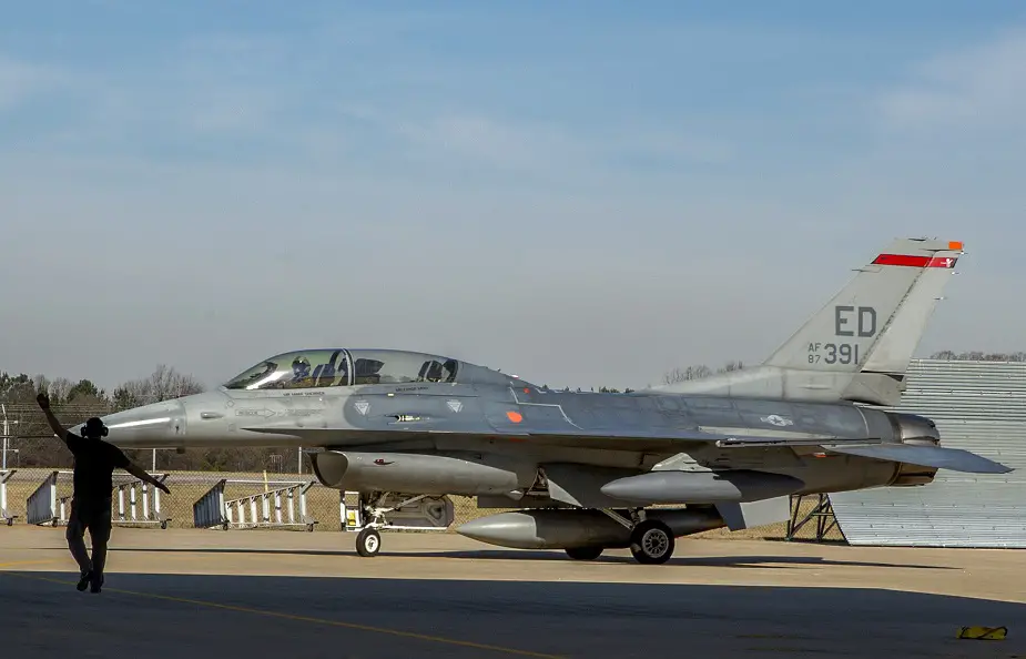 Lockheed Martin receives first F 16 for depot sustainment program