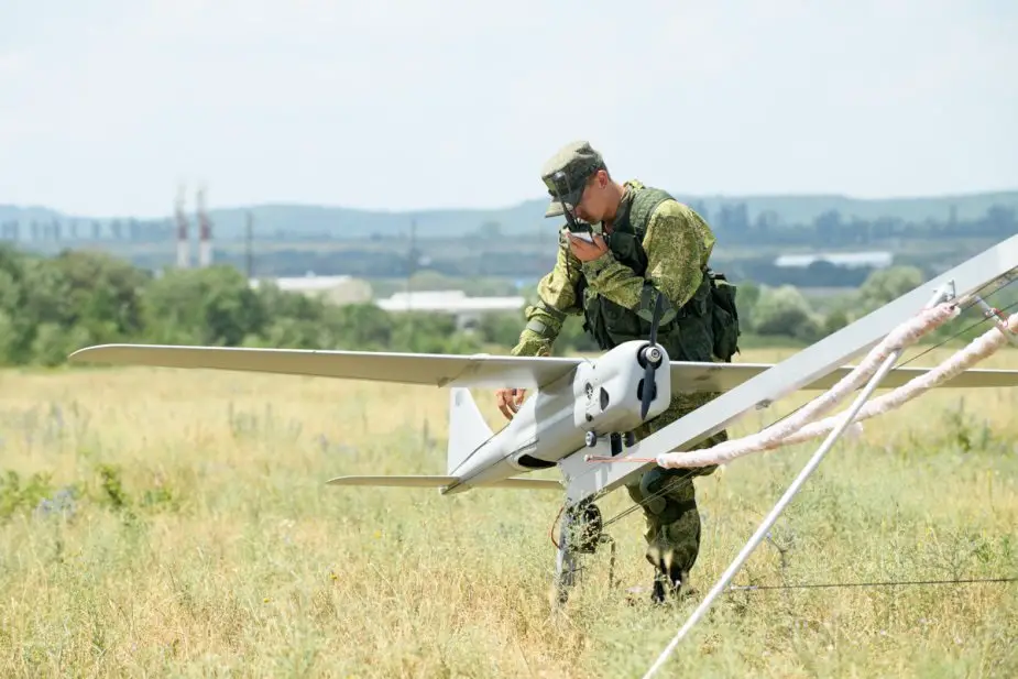 Orlan 10 UAVs conduct maximum range reconnaissance in drills 01