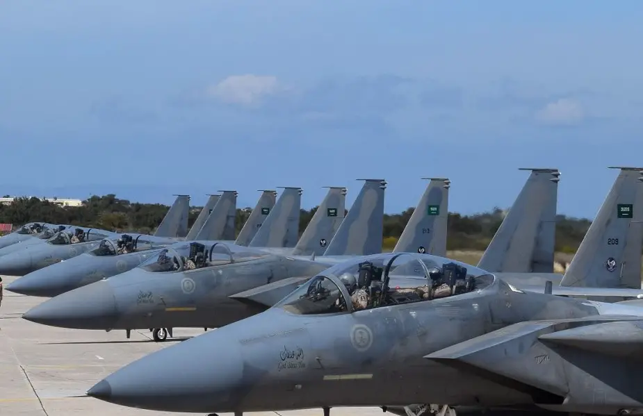 Royal Saudi Air Force in Greece for joint air drills
