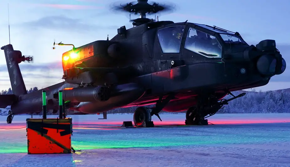 UK Army Apache helicopters tested in the arctic circle 03