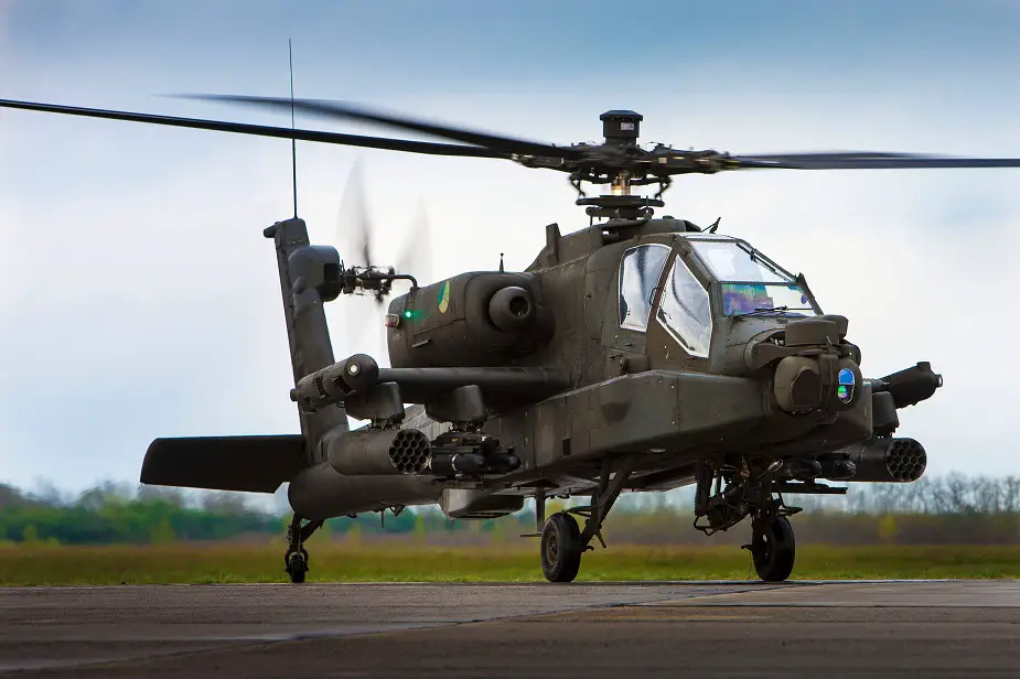 US approves foreign military sale of AH 64 pilot training and logistic support to the Netherlands 01
