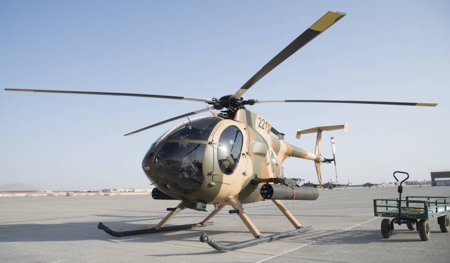 MD Helicopters awarded US contract for Afghan Air Force MD 530F helicopter support