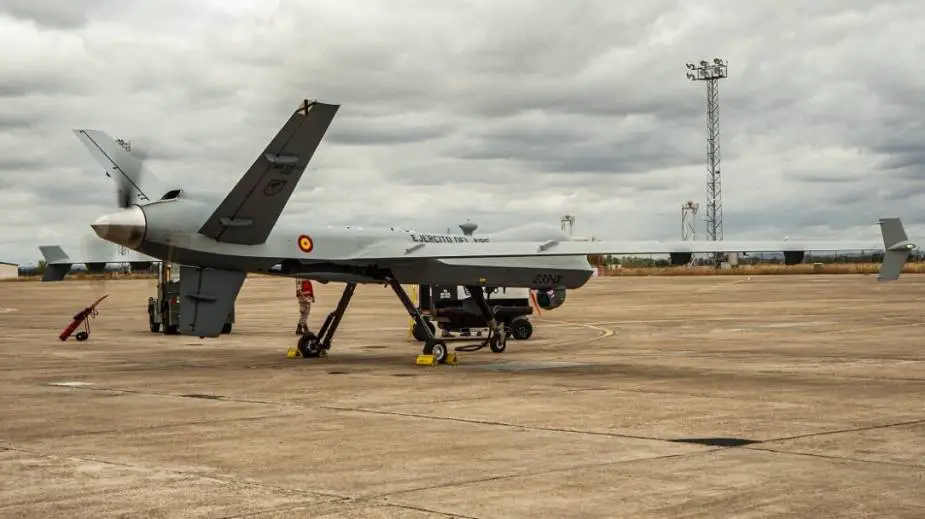 Spanish Air Force MQ 9A Block 5 UAVs to get US follow on contractor logistics support