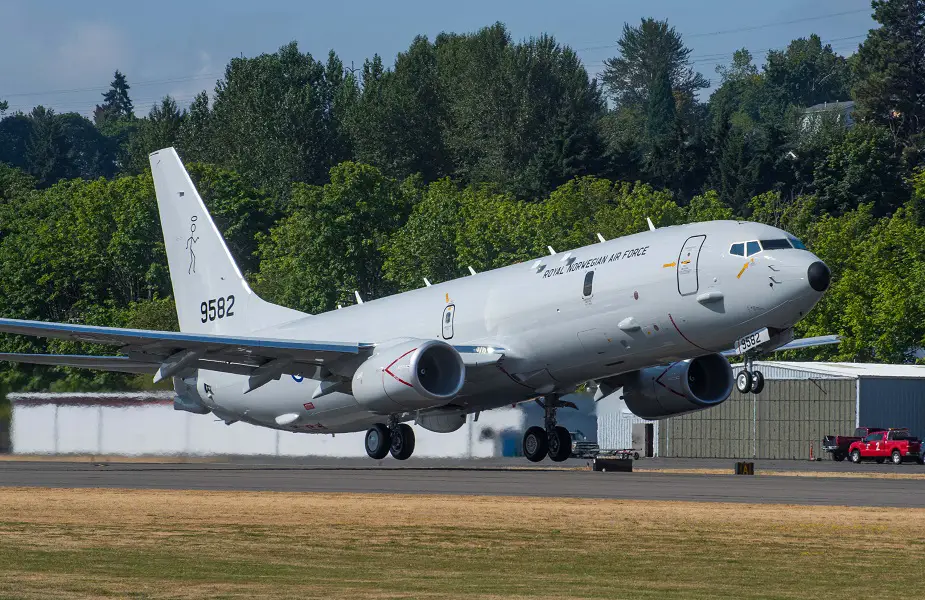 Boeing delivers First P 8A Poseidon to Norway 01