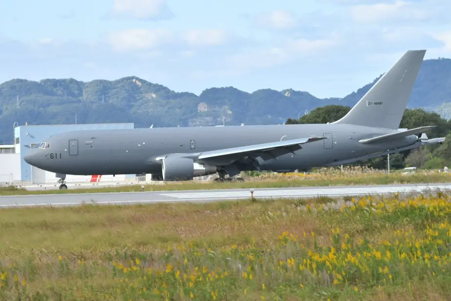Boeing delivers first KC 46A aircraft to Japanese Air Force