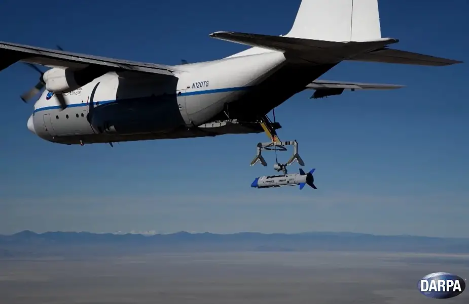 DARPA Gremlins Program demonstrates airborne recovery 01