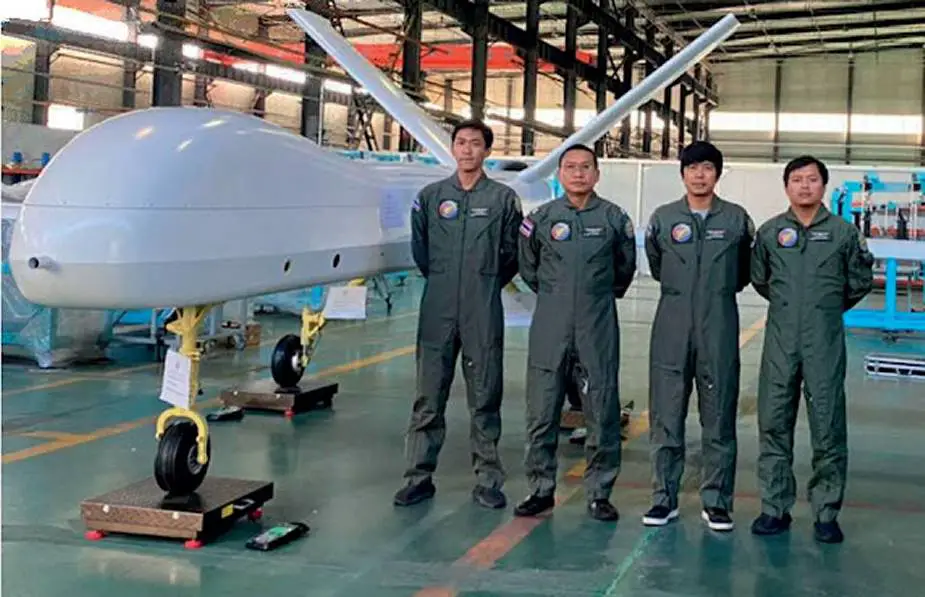 Royal Thai Army developping D Eyes 04 MALE UAV 1