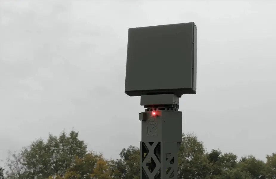 Saab launches a new mobile high mast solution for the Giraffe 4A radar 01